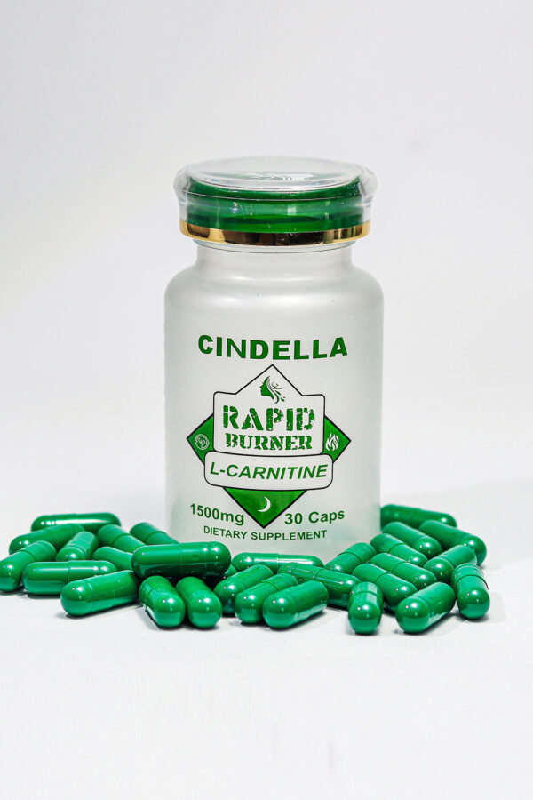 CINDELLA RAPID BURNER L-CARNITINE DIETARY SUPPLEMENT 1500 MG - 30 CAPSULES - Image 3