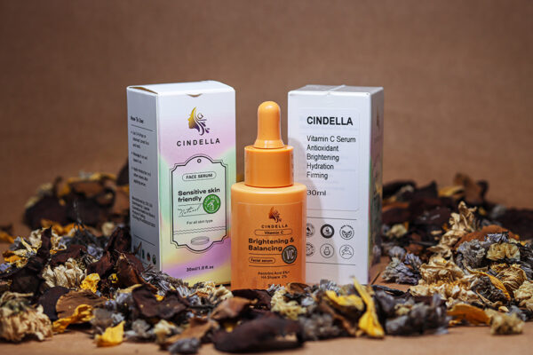 CINDELLA VITAMIN C BRIGTHENING AND BALANCING FACIAL SERUM - 30ML - Image 4